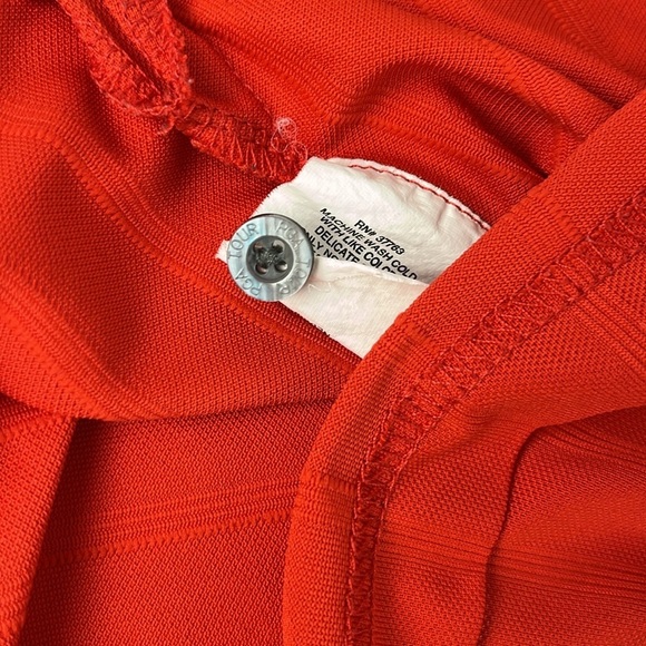 Men’s PGA Tour Golf Polo Vertical Striped Shirt XL Red - Picture 10 of 13